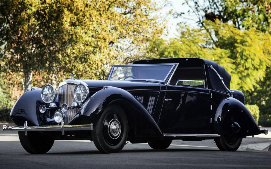 Bentley 3&frac12;-Litre Sedanca Coupe by Windovers '1936